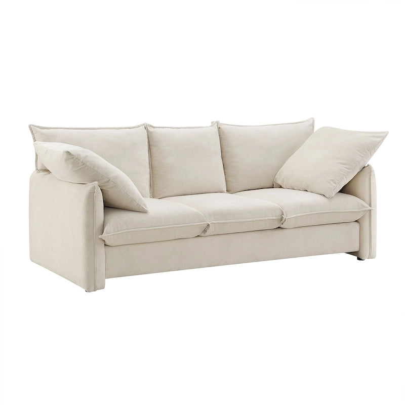 Mid-Century Modern Dreisitzer-Sofa für Wohnzimmer, Apartment, Lounge, Schlafzimmer