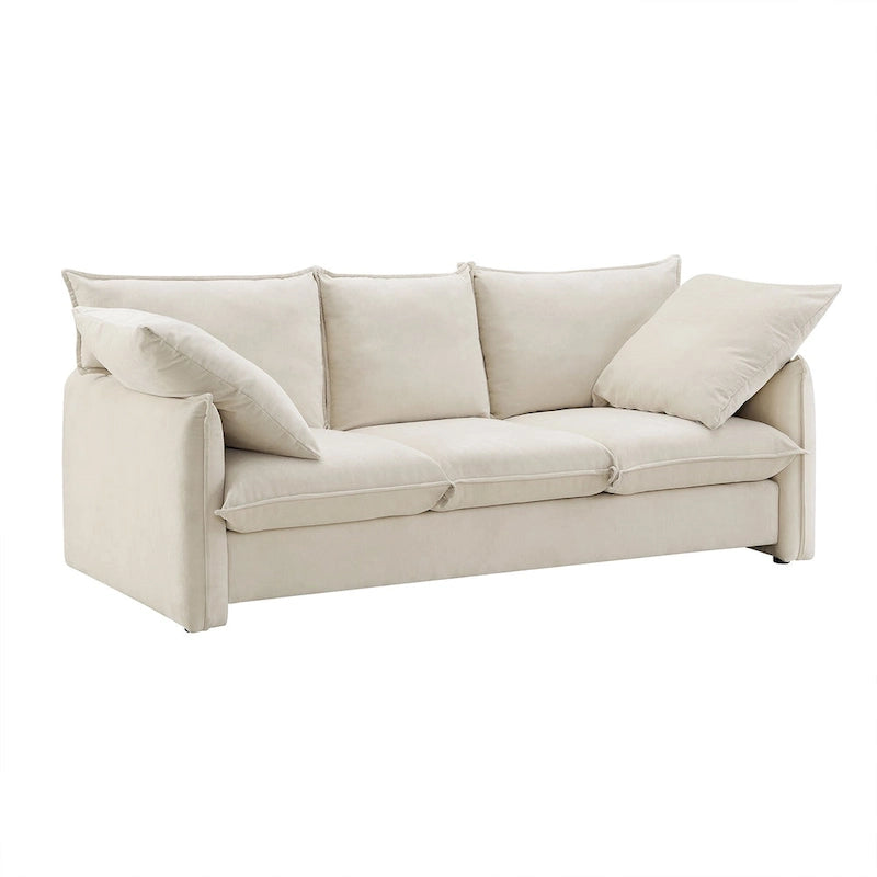 Mid-Century Modern Dreisitzer-Sofa für Wohnzimmer, Apartment, Lounge, Schlafzimmer