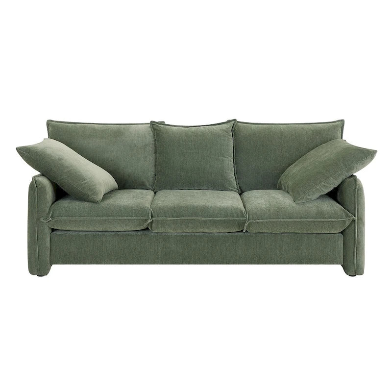 Mid-Century Modern Dreisitzer-Sofa für Wohnzimmer, Apartment, Lounge, Schlafzimmer