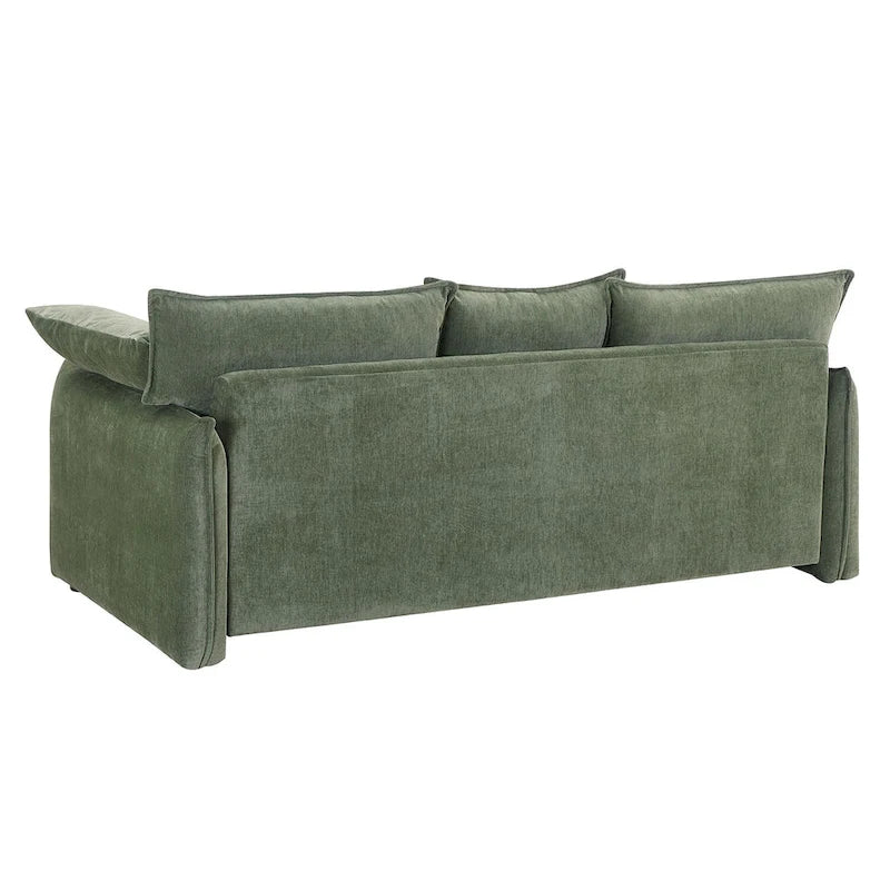 Mid-Century Modern Dreisitzer-Sofa für Wohnzimmer, Apartment, Lounge, Schlafzimmer