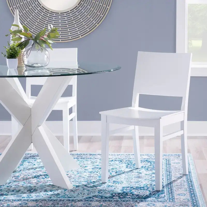 Rustikaler Home-Office-Schreibtisch mit zwei Schubladen