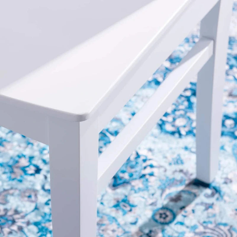 Rustikaler Home-Office-Schreibtisch mit zwei Schubladen