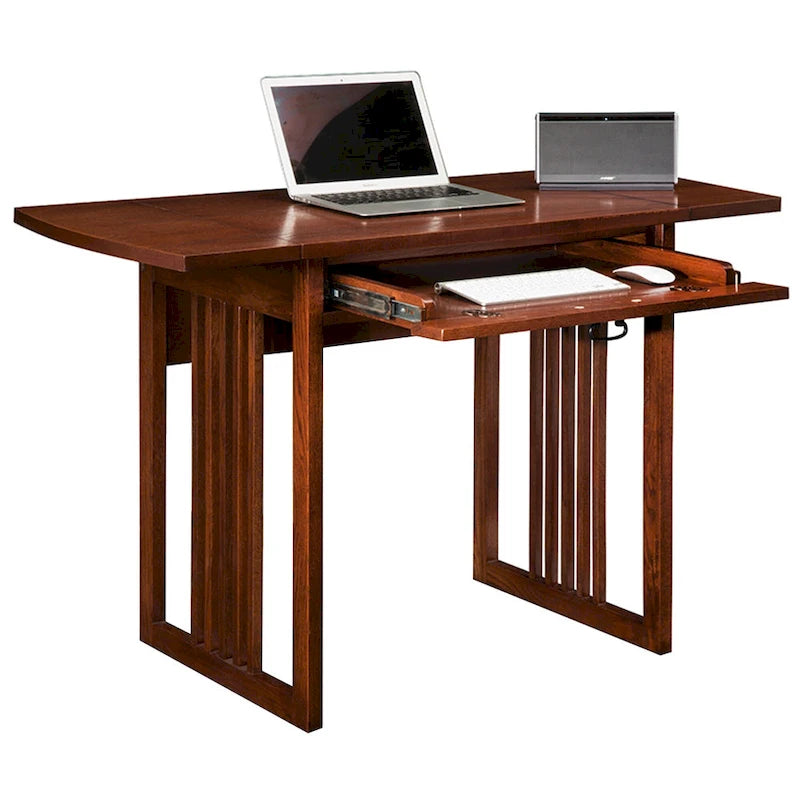Klappbarer Schreibtisch in Mission Oak