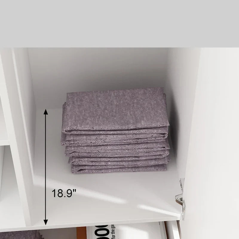 Freistehender moderner minimalistischer Schlafzimmer-Kleiderschrank aus Holz