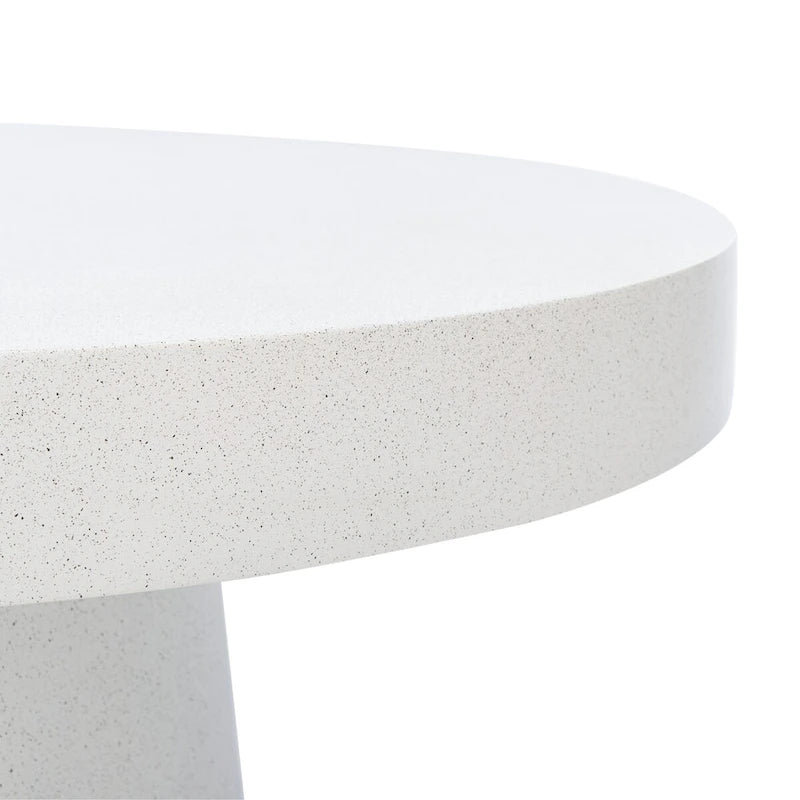 Couchtisch aus Pappmaché, rund