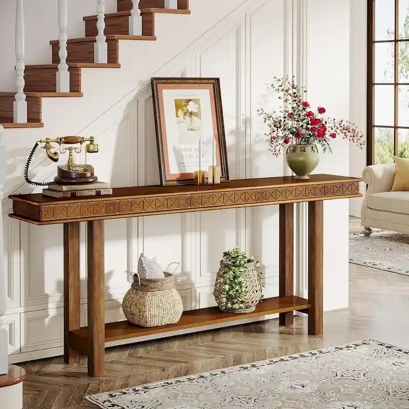 70,9 Zoll langer Konsolen-Sofatisch für das Wohnzimmer