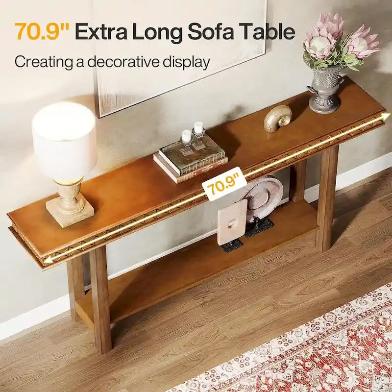 70,9 Zoll langer Konsolen-Sofatisch für das Wohnzimmer